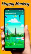 Flappy Monkey Game اسکرین شاٹ 1