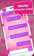 Cute SMS Texting App اسکرین شاٹ 6