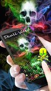 skull colored weed rasta keyboard theme স্ক্রিনশট 1