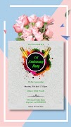 Invitation Card Maker For Business capture d'écran 2
