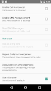 Call Announcer ảnh chụp màn hình 1