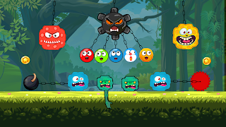 2 Schermata Red Hero 2 :  Ball Adventure Game