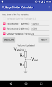 Easy Voltage Divider Calculate Ekran Görüntüsü 5