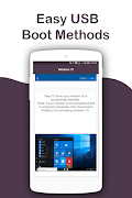 USB - Bootable USB Methods:Install Multi Windows Ekran Görüntüsü 5