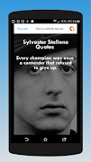 Sylvester Stallone Quotes スクリーンショット 2
