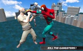 Spider Hero in Action: Street Fighting City Battle syot layar 3