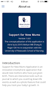 Support for New Mums App اسکرین شاٹ 1