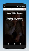 Bruce Willis Quotes capture d'écran 3