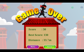 Ninja Jump Rush captura de pantalla 2