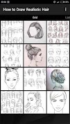 How to Draw Realistic Hair スクリーンショット 2