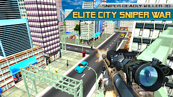 Modern Top Sniper Shooter Death Killer 3D screenshot 1