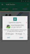 برنامه‌نما Root  Checker عکس از صفحه