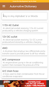 Automotive Dictionary screenshot 2