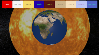 Solar System Simulator screenshot 2