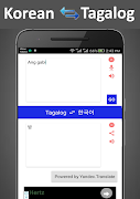 Tagalog Korean Translator الملصق