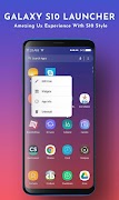 S10 Launcher - Galaxy S10 Launcher, Theme Note 10 imagem de tela 3