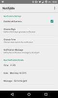 NotifyMe ảnh chụp màn hình 1