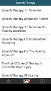 برنامه‌نما Speech Therapy عکس از صفحه