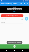 SIM Card Change Notifier Screenshot 1