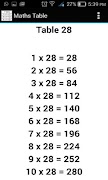 MATHS TABLES 1 TO 50 স্ক্রিনশট 2
