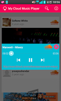 Cloud Music Player स्क्रीनशॉट 3