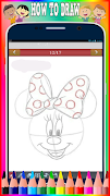 How to Draw Mickey Mouse Easy Step โปสเตอร์