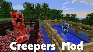 Creepers Mod Minecraft capture d'écran 1