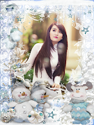 Winter Bilderrahmen Plakat