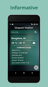 Eloquent Weather 스크린샷 1