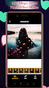 Live Magic Heart Photo Effect Maker 截圖 1
