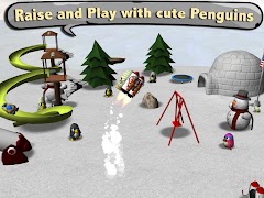 پوستر Penguin Village