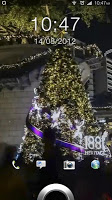 Hong Kong Christmas LWP imagem de tela 1