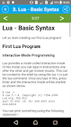 Learn Lua スクリーンショット 2