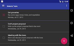 Material Tasks: to-do list app اسکرین شاٹ 6