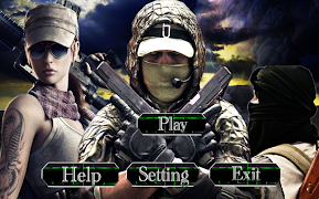 Real Army Counter Commando Shooting 포스터