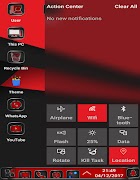 Red launcher theme for win 10 : windows 10 截圖 1