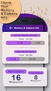 6 Schermata Android Version & VoLTE Checker