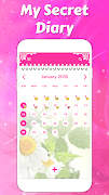 Secret diary with lock 截圖 3