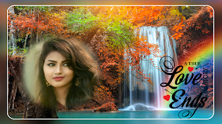 Waterfall Photo Frames скриншот 1