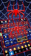 برنامه‌نما Spider Avenger Keyboard Theme عکس از صفحه