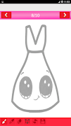 How to draw Cute Dresses screenshot 6