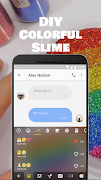 DIY Colorful Slime Keyboard Theme Ekran Görüntüsü 2