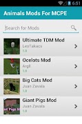 Animals Mods For MCPE Ekran Görüntüsü 1