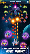 Galaxy Force - Infinity attack space shooting syot layar 1