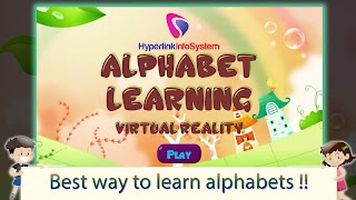 Poster Alphabet Learning VR