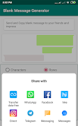Blank Message Generator ภาพหน้าจอ 3