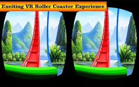 Simulate VR Roller Coaster Adventure : Theme Park ภาพหน้าจอ 2