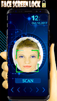 Face Lock Screen  :  Verrouiller L'écran  id Pro Ekran Görüntüsü 1