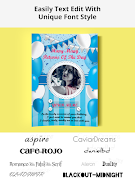 Happy Birthday Greetings Card Maker скриншот 7