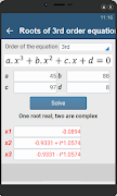 Simple Equation Solver captura de pantalla 2